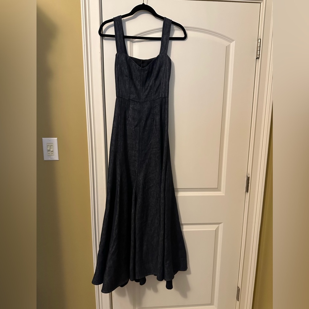 GABRIELA HEARST
100% linen Denim style Dress -  size 38/2